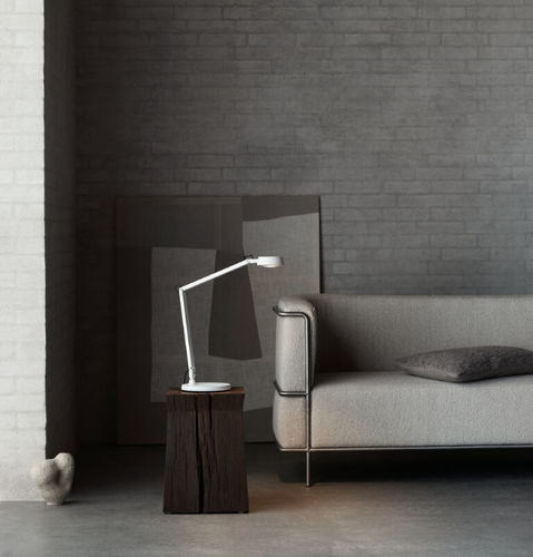 Table lamp - DARK T1  - LIGHT POINT - aluminum / contemporary / corded
