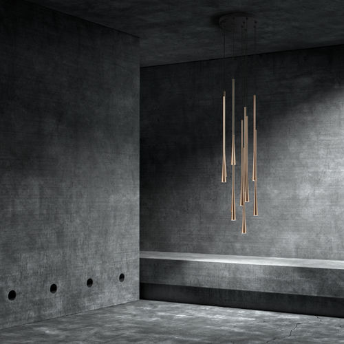 Pendant lamp - DROP - LIGHT POINT - aluminum / contemporary / corded