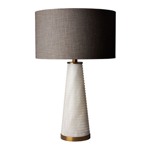 Table lamp - PIERA - Heathfield and Comapny - linen / stone / contemporary