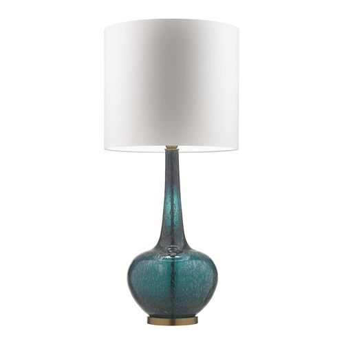 Table lamp - GRACE - Heathfield and Comapny - silk / porcelain / contemporary