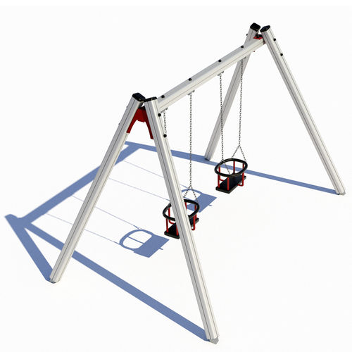 Aluminum swing - A102 - Ludo Playgrounds - playground