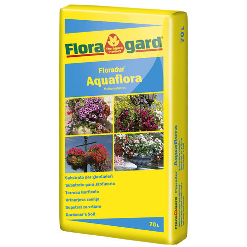 Peat growing medium - FLORADUR® PLANT AQUAFLORA - FLORAGARD Vertribs-GmbH - loose / coarse