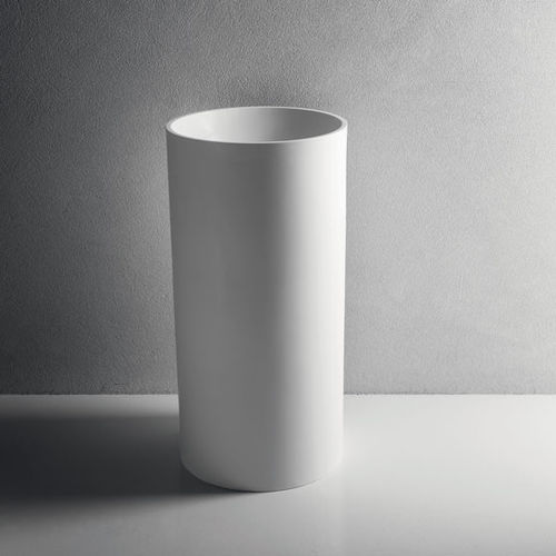 Free-standing washbasin - SFERA 83M - BRERA - ceramic / round / without hole