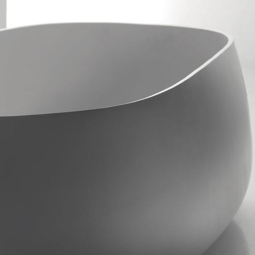 Oval bathtub - MELT LIGHT V - BRERA - corner / free-standing / for homes