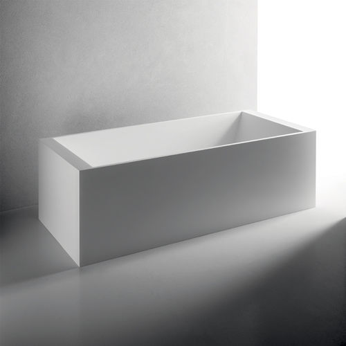 Freestanding bathtub - CUBO 1600 RIVESTITA - BRERA - for homes / composite / contemporary