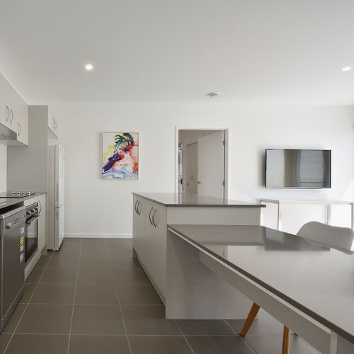 Engineered stone countertop - ESSENTIAL CRYSTAL DIAMOND - Technistone a.s. - kitchen / polished / square edge