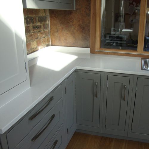 Engineered stone countertop - NOBLE PRO FROST - Technistone a.s. - kitchen / polished / square edge