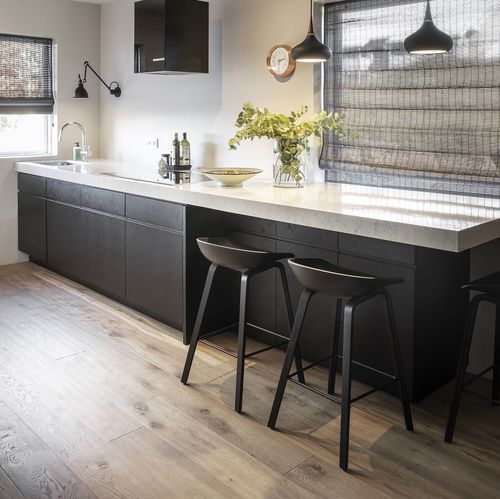 Engineered stone countertop - NOBLE CARRARA - Technistone a.s. - commercial / kitchen / gray