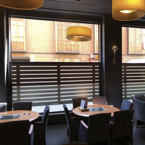 Aluminum window - W2 - Evergreen Solutions - guillotine / double-glazed / thermal break