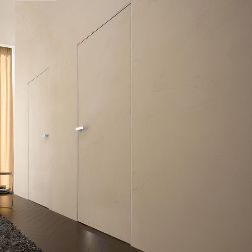 Interior door - RI-TRAIT  - ALBED - wooden / aluminum / security glass