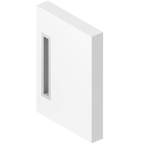 Interior door - RI-TRAIT - ALBED - wooden / aluminum / security glass