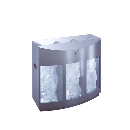 Public trash can - FT3 - AUWEKO GmbH - recycling / galvanised steel / stainless steel