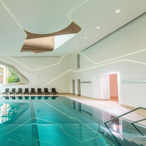 Cover composite panel - THERAPIEBAD HANUSCH - ALUCOBOND - for interior / for facade cladding / wall
