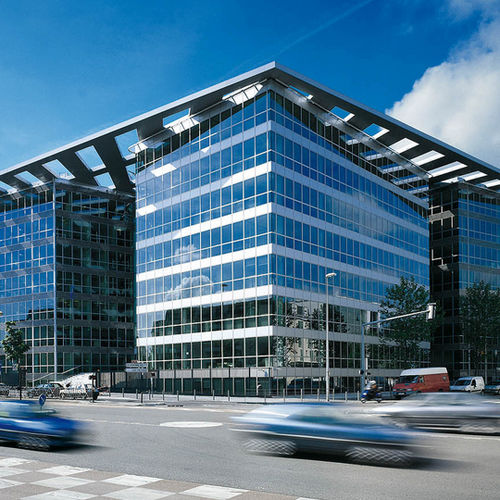 Panel cladding - LES PORTES DE LA DÉFENSE - ALUCOBOND - composite / aluminum / interlocking