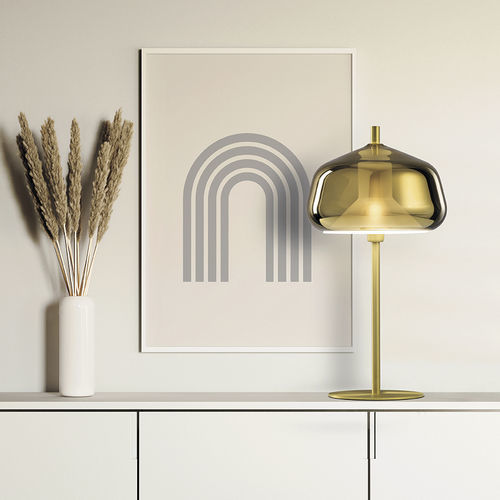 Table lamp - X-RAY - Miloox - bronze / copper / glass