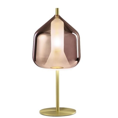Table lamp - X-RAY - Miloox - copper / bronze / glass