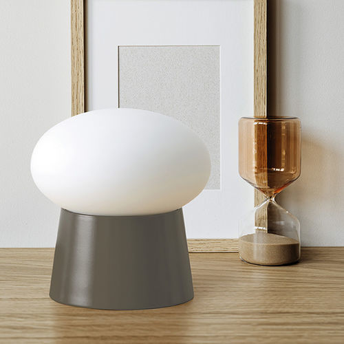 Table lamp - FUJI - Miloox - painted metal / glass / blown glass