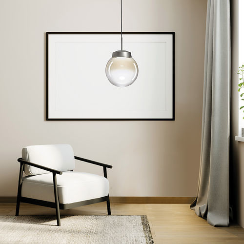 Pendant lamp - JOTTO - Miloox - metal / steel / glass