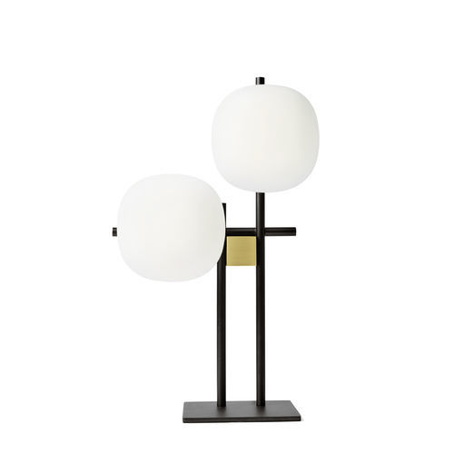 Table lamp - LINGOTTO - Miloox - metal / opal / glass