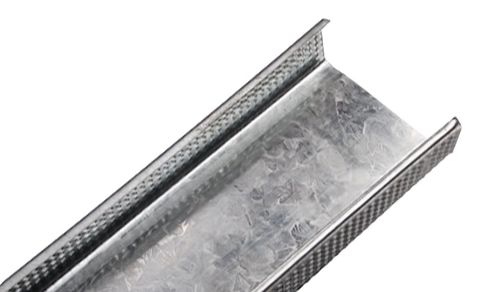 Galvanised steel profile - STUDS - Panel Rey - U-shaped / for partition wall