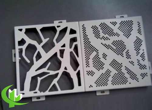 Panel cladding - MCT-004 - M-City Aluminum Co., Ltd. - aluminum / perforated / metal look