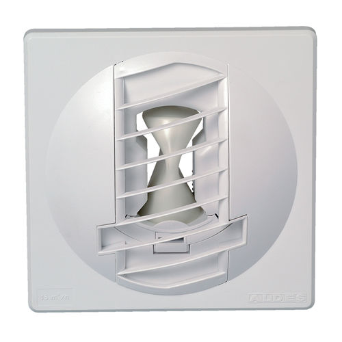 Plastic ventilation grill - BAP COLOR - ALDES - square / outdoor / commercial