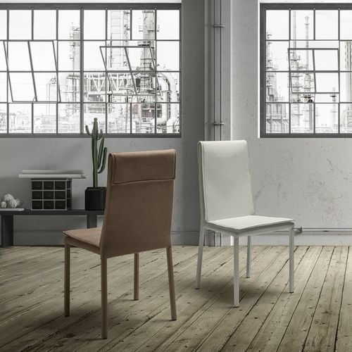 Contemporary chair - KILT - ZAMAGNA ITALIA - outdoor / fabric / velvet