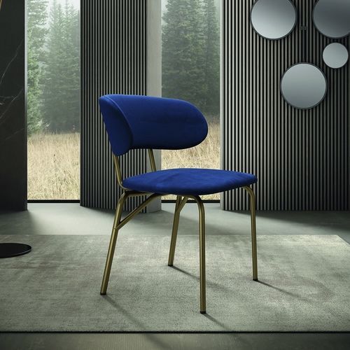 Contemporary chair - FUTURA - ZAMAGNA ITALIA - outdoor / fabric / leather