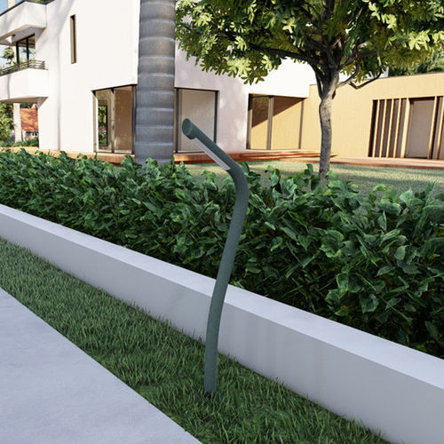 Garden bollard light - IBATON - BSI LIGHTING TECHNOLOGIES INC. - contemporary / stainless steel / galvanised steel
