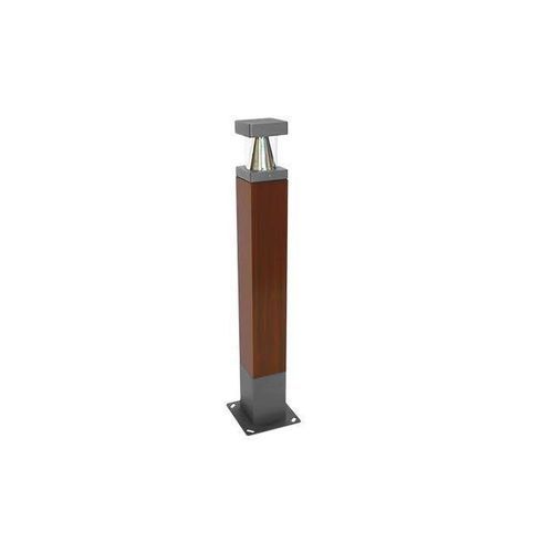 Urban bollard light - IRUTA R WOOD - BSI LIGHTING TECHNOLOGIES INC. - for public spaces / modern / polyester