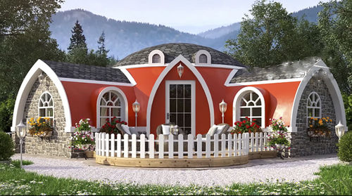 Prefab house - ASTANA - Vector Trade UK - eco-friendly / energy-saving / contemporary