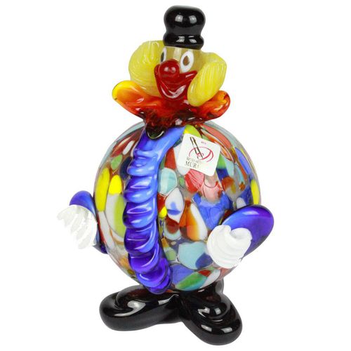Murano glass sculpture - CLOWNS : MONGOLFIERA - Original Murano Glass s.n.c. - blown glass