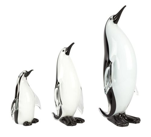 Murano glass sculpture - PENGUIN  - Original Murano Glass s.n.c.
