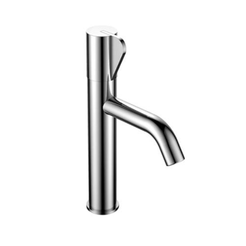 Washbasin mixer faucet - 93W210 - Munk Building Materials Co., Ltd. - wall-mounted / brass / 1-hole