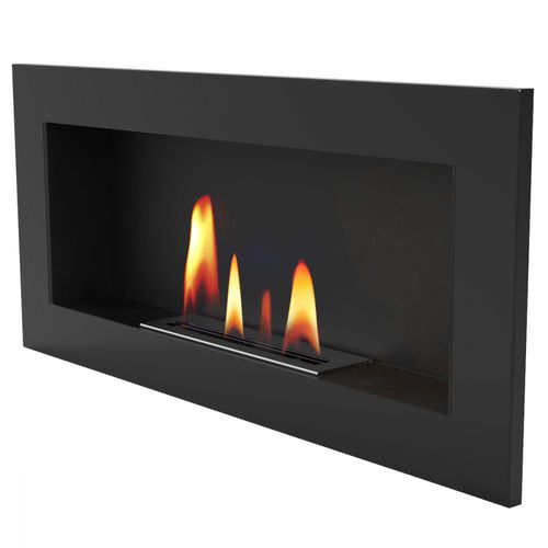 Bioethanol fireplace - UNIFLAM 90X40 - Parkanex Sp. z o.o. - built-in / Single-sided / open hearth