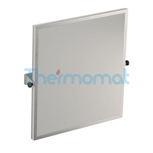 Wall-mounted bathroom mirror - 350N-NX-S - Thermomat S.r.l. - commercial / contemporary / square