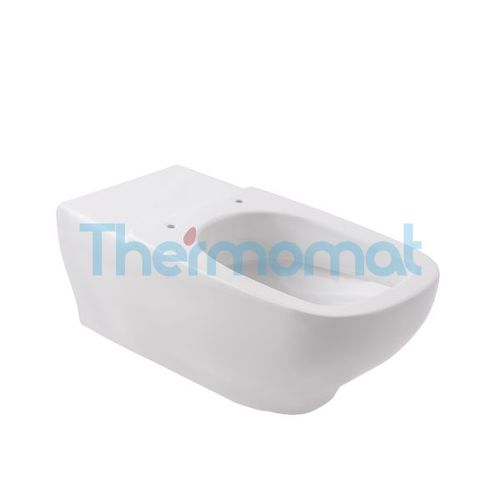 Wall-hung toilet - 465 - Thermomat S.r.l. - ceramic / rimless / modern