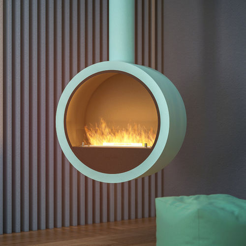 Bioethanol fireplace - INCYRCLE - INFIRE Karol Lipka - built-in / hanging / Single-sided