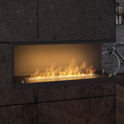 Bioethanol fireplace - INSIDE P 1100V2 - INFIRE Karol Lipka - built-in / wall / 2-sided