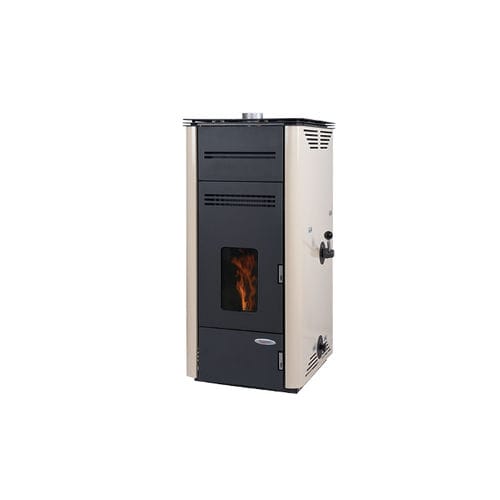 Pellet heating stove - FIORELLO  - Laminox S.r.l. - 5 kW...10 kW / contemporary / metal