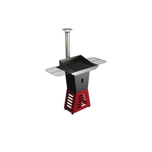 Pellet barbecue - POLDO CAMPING - Laminox S.r.l. - free-standing / metal