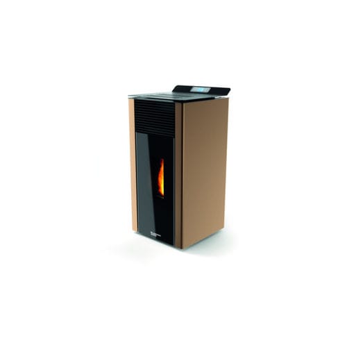 Pellet heating stove - VERONICA 9  - Laminox S.r.l. - 0 - 5 kW / 5 kW...10 kW / contemporary