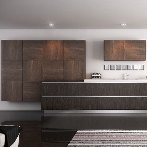 Wooden kitchen cabinet - BC3