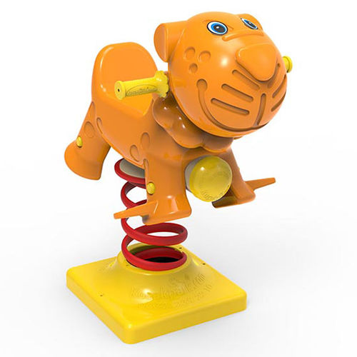Plastic spring rocker - GE249 - Play Wily - Tutto Gonfiabili - animal / 1-seat