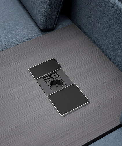 Power socket - VERSAPAD - ASA International Group - USB / telephone / HDMI