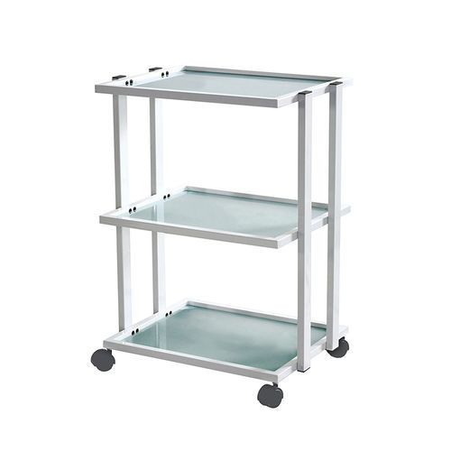 Treatment trolley - 1041 - Silverfox Corporation Limited - for hairdressers / for beauty salon / leather