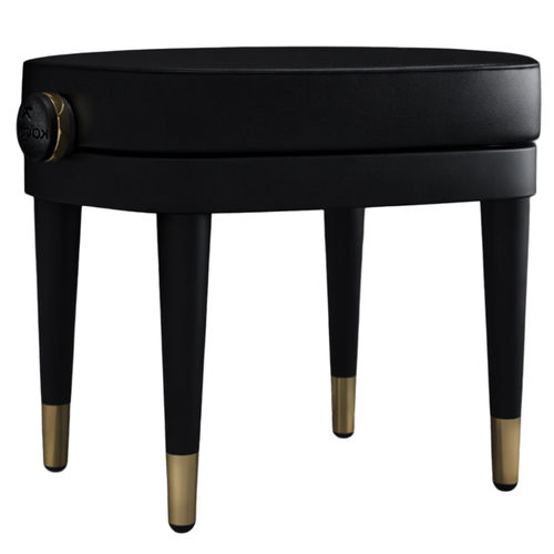 Classical style piano bench - LALA SIGNATURE - KAUNUS DESIGN, S.L. - leather / beech / handmade