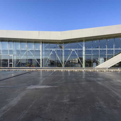 Aluminum fastening system - RABEL 15000 - RABEL SYSTEMS - for curtain wall / spider fitting