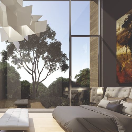 Aluminum window - RABEL 8400 - RABEL SYSTEMS - tilt-and-turn / double-glazed / gray