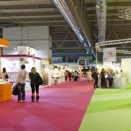 Tufted carpet - ELEA - ALMA CARPETS - polypropylene / tertiary / roll